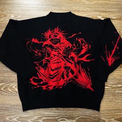 Choso Anime Knit Sweater - Blood Manipulation - Limited Edition Japan Size M