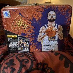 Metal Tin With High End nBA Basketball Card Packs Factory Sealed