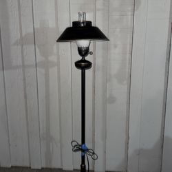 Vintage 1960 Toleware Floor Lamp