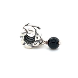 Pandora Braided Onyx Dangle Charm