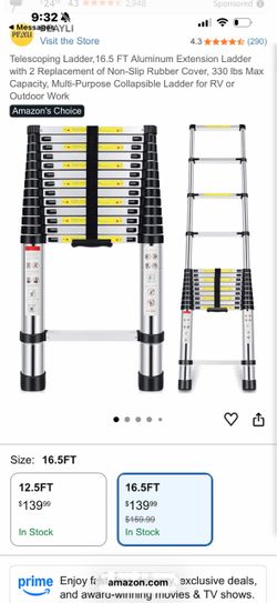Telescoping ladder