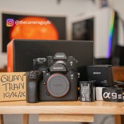 Sony A9 III Camera