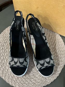 Coach women slingback size 11
