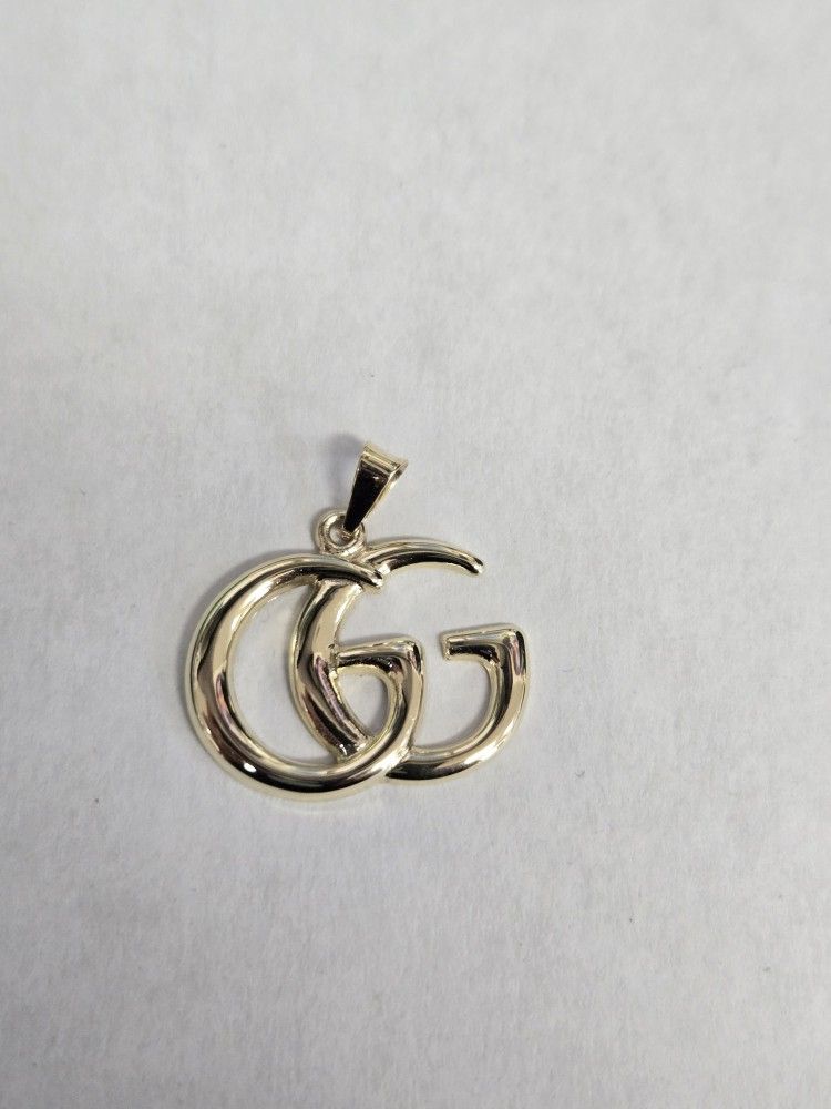 14kt Gold "GG" Charm