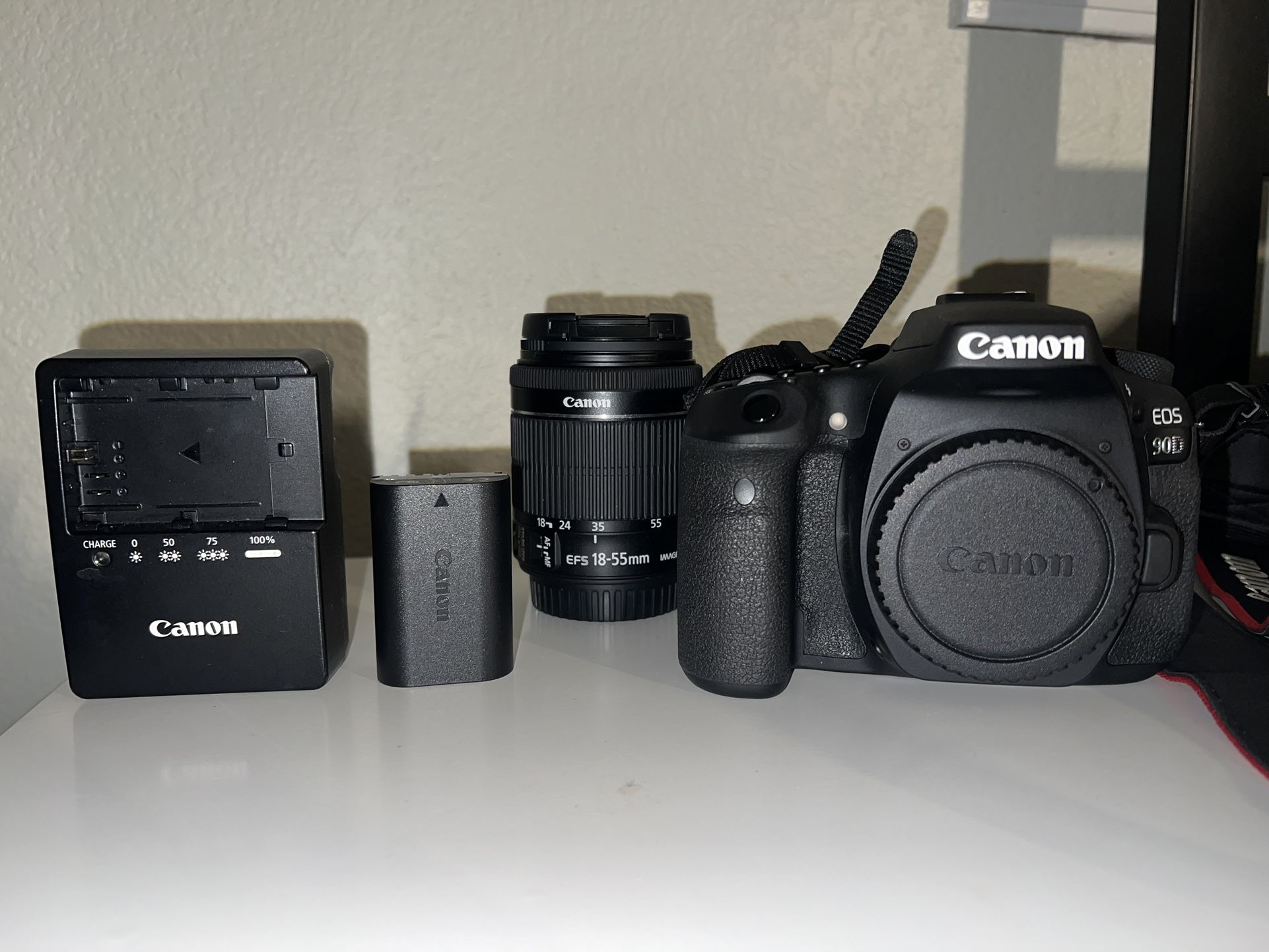 Canon 90D with 18-55mm Lens