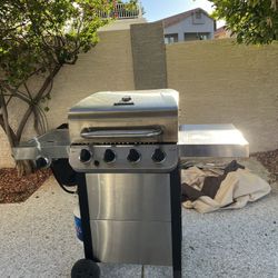 4 Burner Stainless Barbecue BBQ Propane 