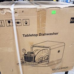 Moosoo tabletop dishwasher new in box 
Model mx20

$215 FIRM