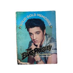 Vintage “The Elvis Presley Scrapbook” Collector’s Edition Book Elvis Fan Item