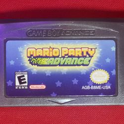 Mario Party Advance Nintendo GBA Gameboy Advance