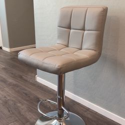 grey modern bar stool (brand new)