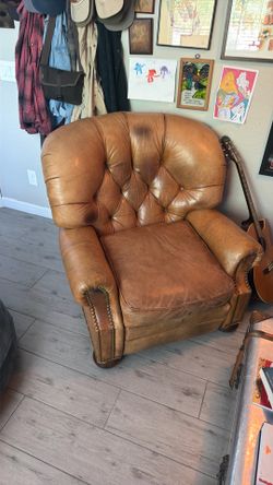 Leather Recliner Chair
