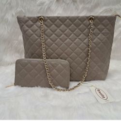 Risotto Tan Handbag with Wallet 