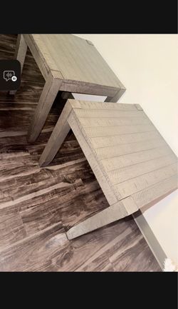 Farmhouse style end tables