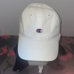 White Champion Baseball Cap