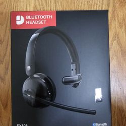 Wireless Headset with Mic for Work, Bluetooth 5.3 Headsets, Single-Ear Wireless Headset
AI Noise Cancelling