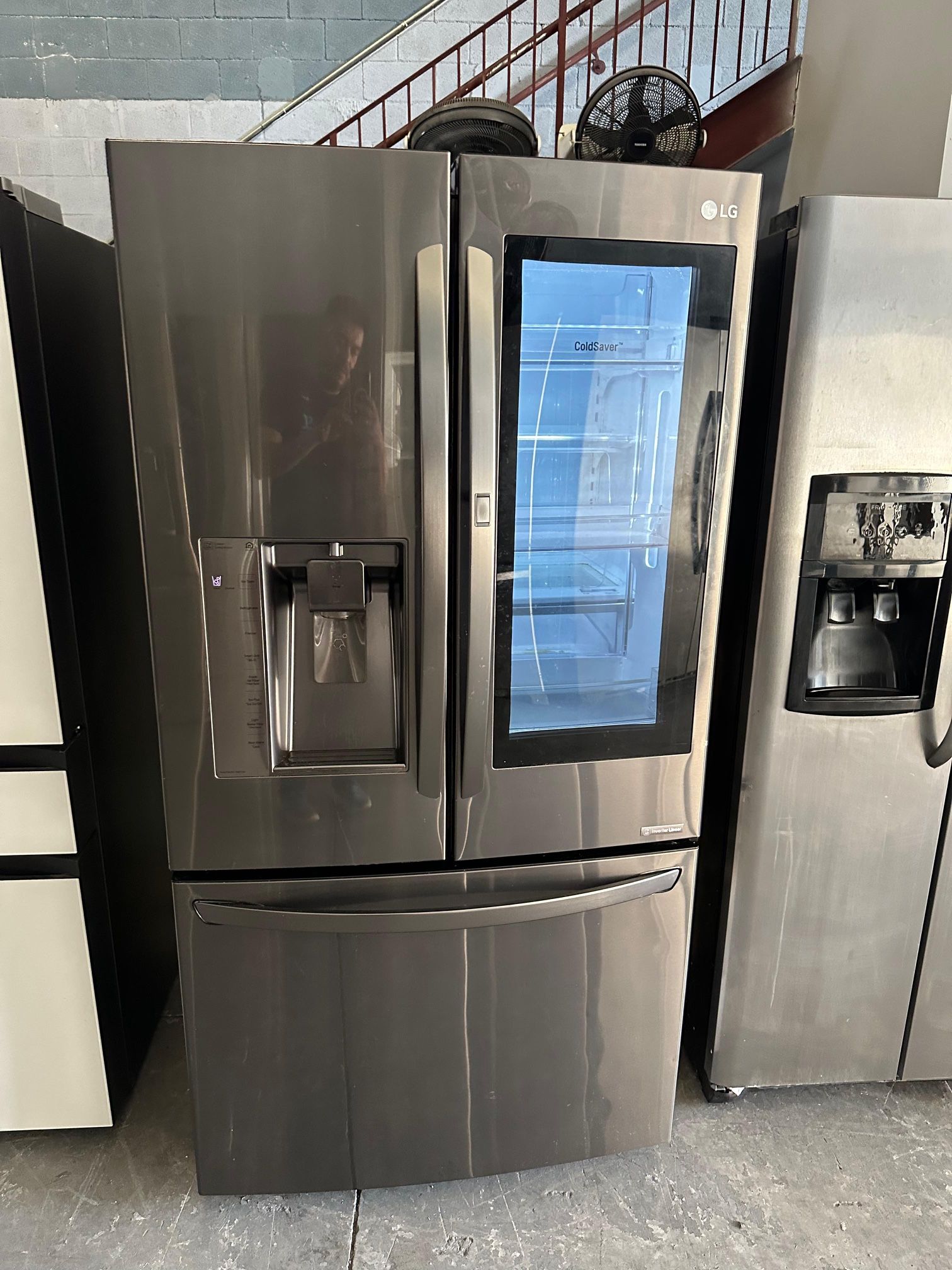 36” LG Counter depth FRIDGE REFRIGERATOR NEVERA HELADERA FRIO REFRIGERADOR GOOD CONDITION DELIVERY 🚚 FREE WARRANTY 100 DAYS