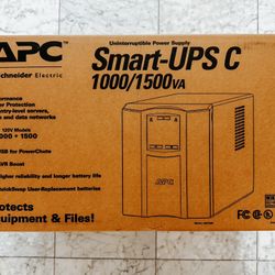 APC Smart-UPS C 1000VA/1500VA – Brand New
