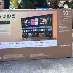 50ua77 50” Lg smart 4k led Uhd tv 
