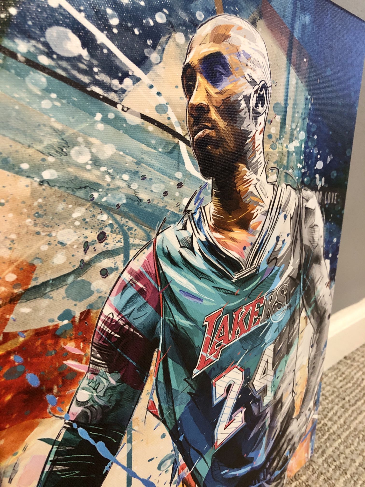 Kobe Bryant Signature Wall Art – Hyped Art