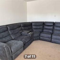 Sectional Couch And Love Seat 