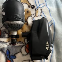 Paintball Ninja Tank & Hopper + Speed Feeder