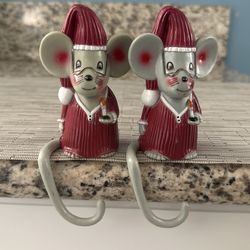 Vintage Christmas Mice. 