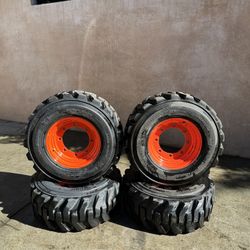 Factory Bobcat Skid Steer Wheels And Tires 