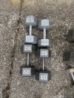 Dumbbells 2x50, 2x60