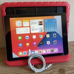 Apple iPad 5th Generation 32GB  with kids protective case & Charger (128gb $150)