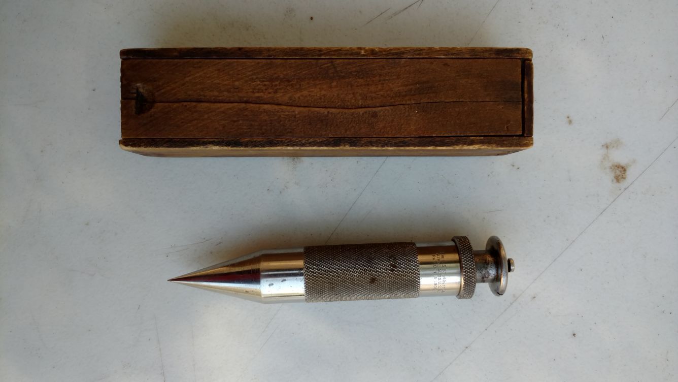 Starrett No.37 5" Mercury filled Plumb Bob