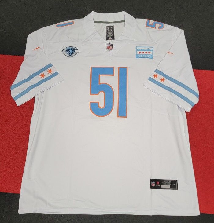 DICK BUTKUS CHICAGO BEARS JERSEY LG AND XL
