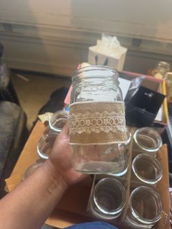 Mason jar centerpieces