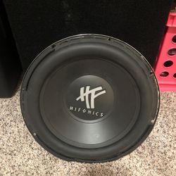 12 Inch Subs And Amplifier 