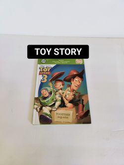 Toy Story Leapfrog Learning System Book Teaching Activities ToyStory 3 Merch Collection