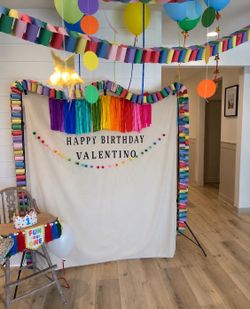 Custom happy birthday banner