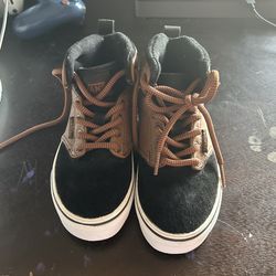 Vans Black And Brown Size 10.5 Toddler