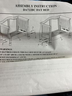 Day/full Bed Conversion