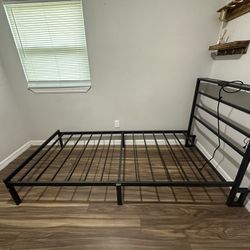 Twin Bed Frame With Plugs 