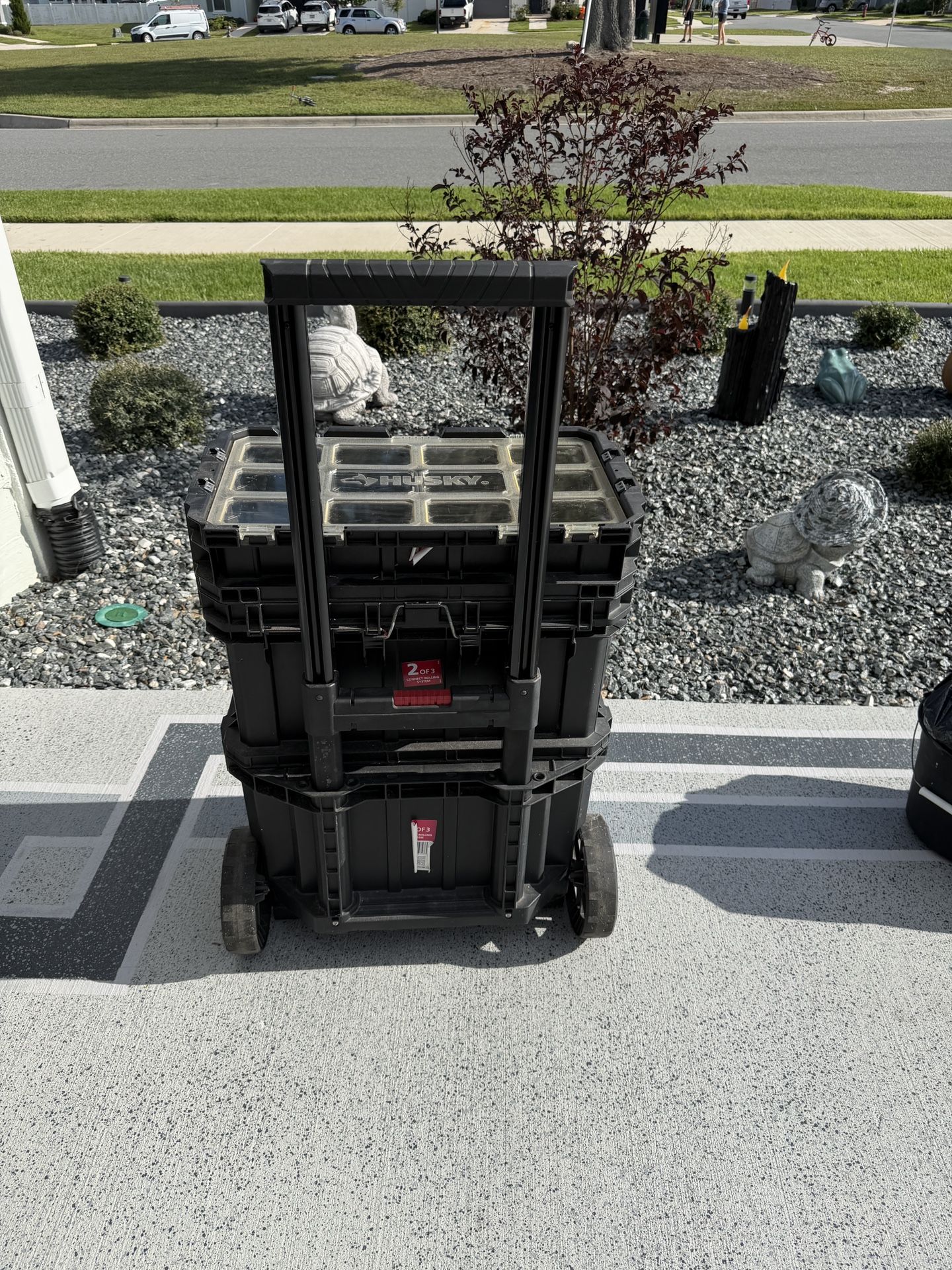 Husky 3 Draw Rolling Toolbox