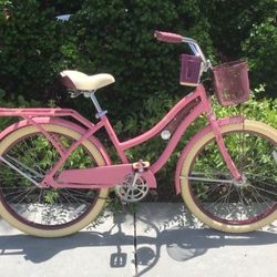 Pink Huffy Bike 24 Inches