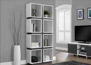 Monarch Specialties Modern Square Bookshelf