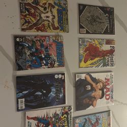 Old Original Comics In Plastic 