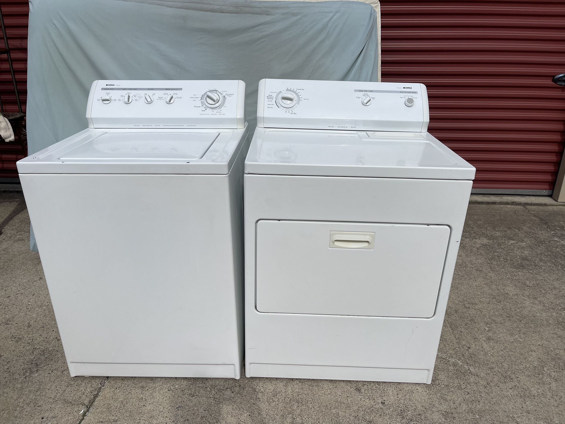 Kenmore Washer And Dryer