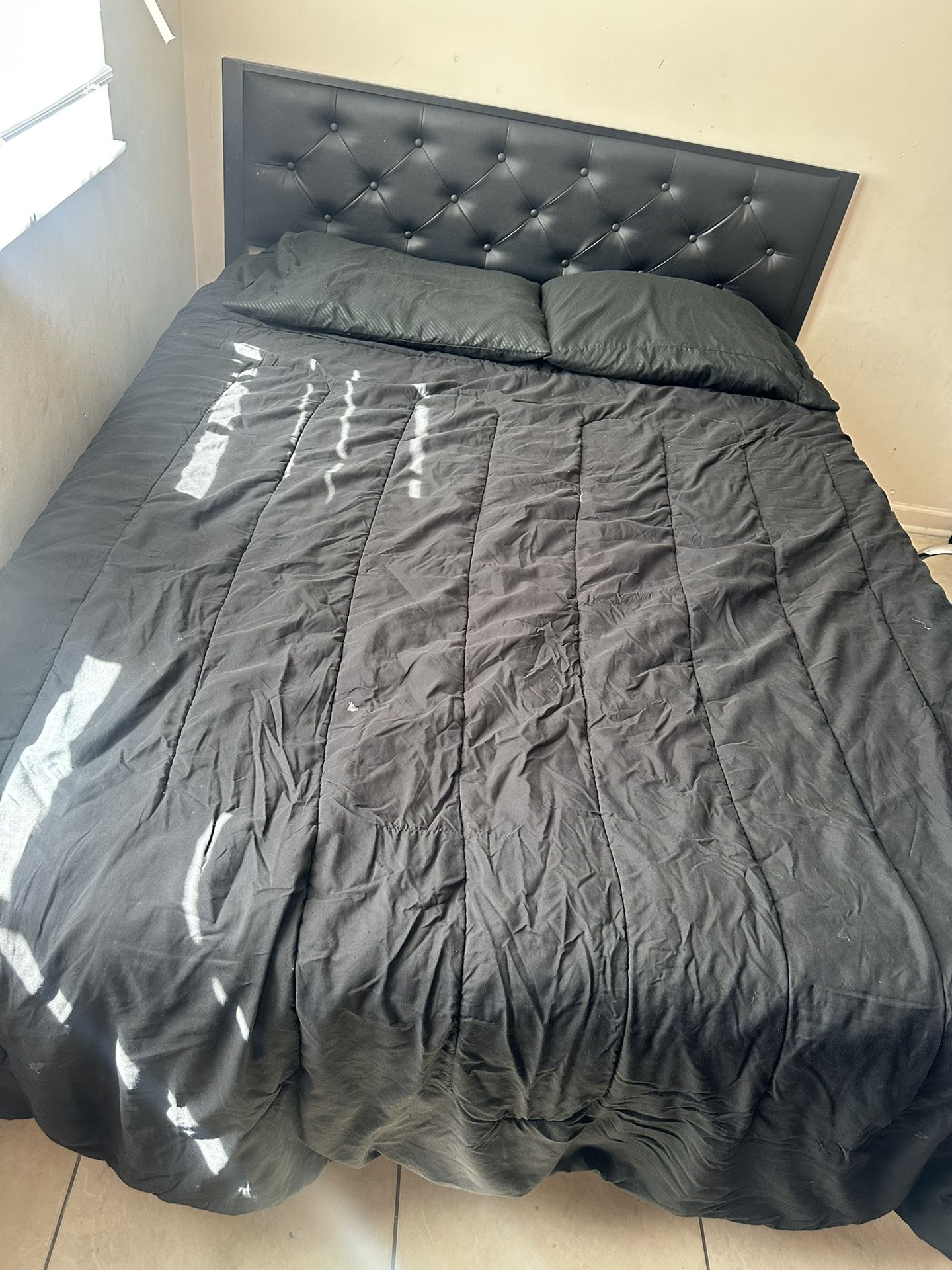 Black Bed Frame Only 