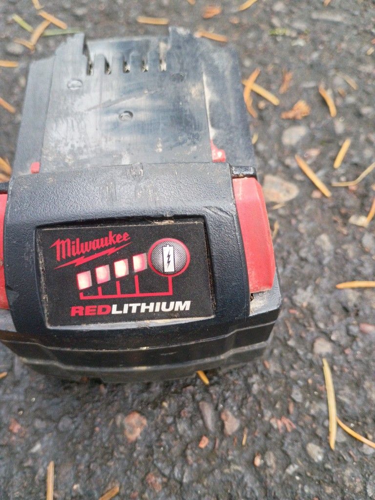 Milwaukee M18 Red 5.0
