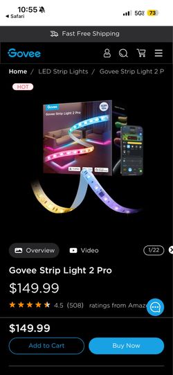 Govee strip light 2 pro