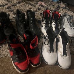 6 Pairs Of Men Size 7 Shoes 