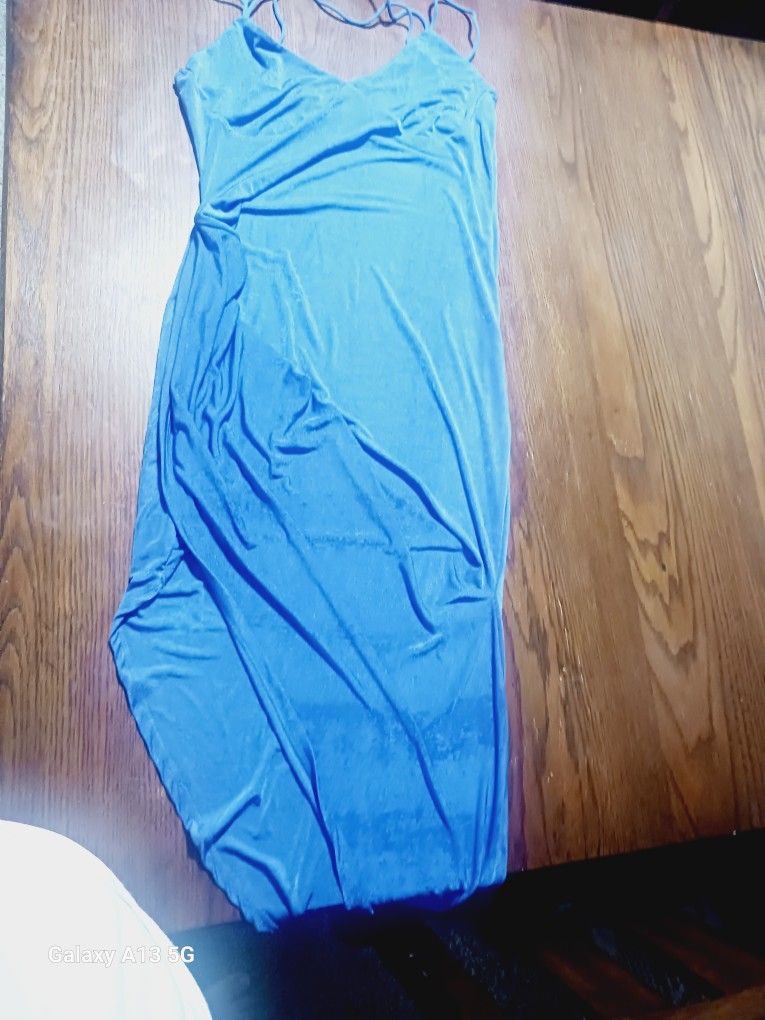 Royal Blue Dress
