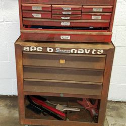 Snap on tool Roll cab and tool Chest KRA-58B 1965