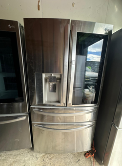 LG Quad Door Fridge Stainless Steel FrenchDoor